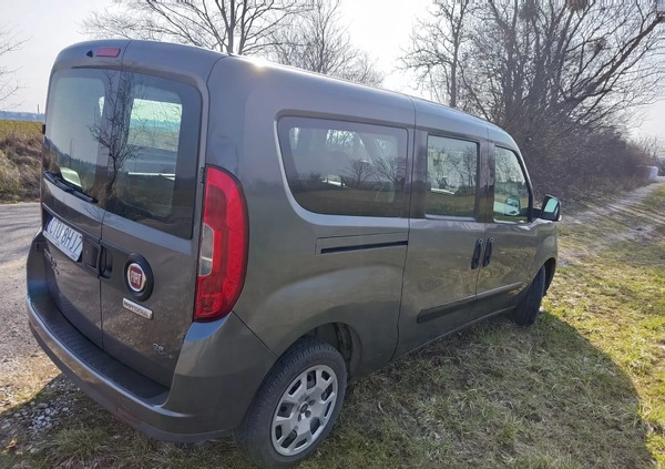 Fiat Doblo cena 39997 przebieg: 218622, rok produkcji 2016 z Tuchola małe 436
